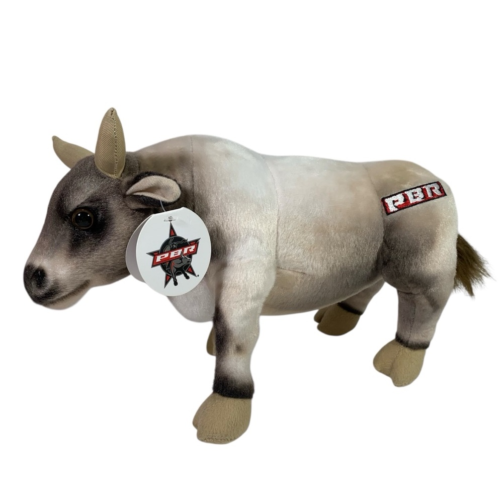 PBR® Bull Plush 14” Stuffed Animal Toy NWT